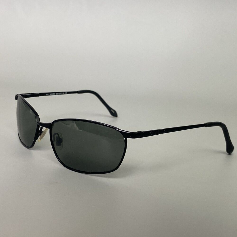 Fossil MIL3 MS3581 004 Polarized Sunglasses Black Metal 57-18-130 Cat No 3